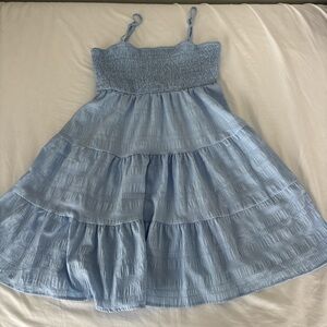 Blue sundress